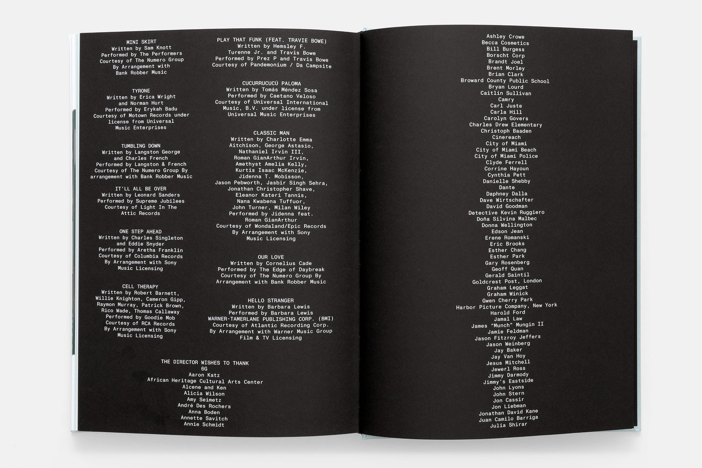 Moonlight Screenplay Book