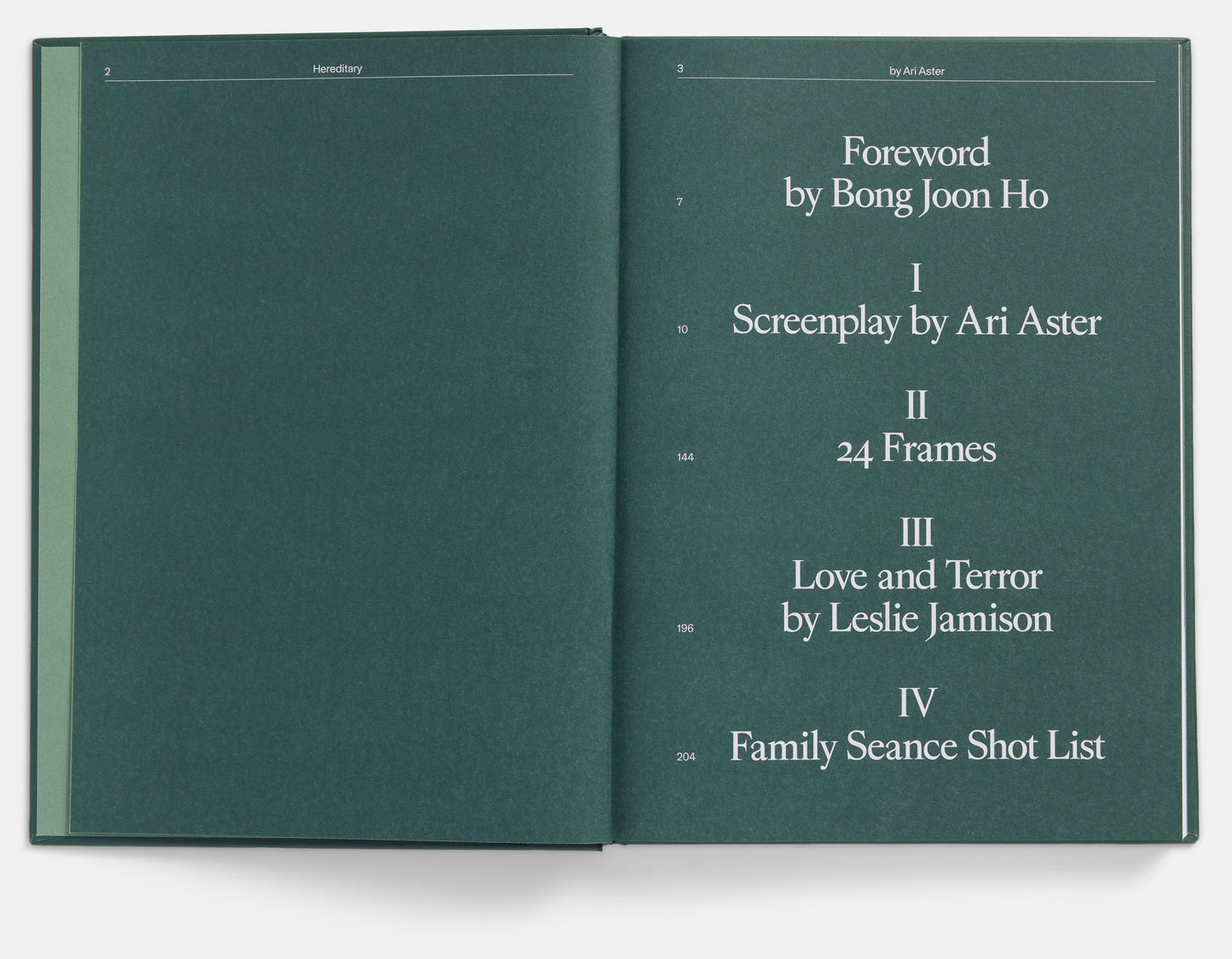 Hereditary Screenplay Book