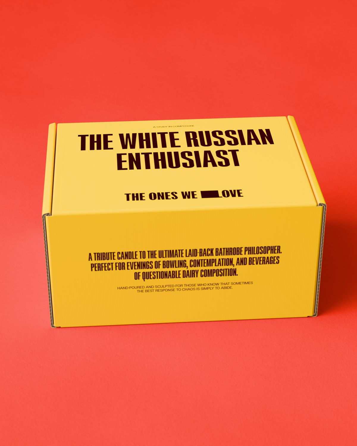 The White Russian Enthusiast Culture Candle