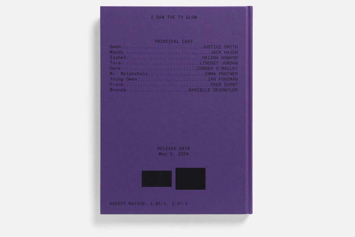 I Saw the TV Glow Screenplay Book