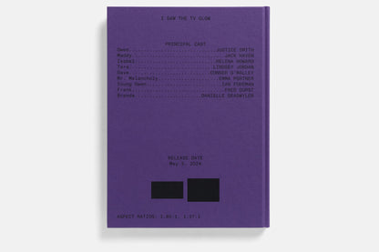 I Saw the TV Glow Screenplay Book