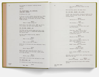 Libretto della sceneggiatura di Minari