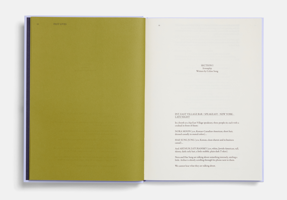 Past Lives Screenplay Book