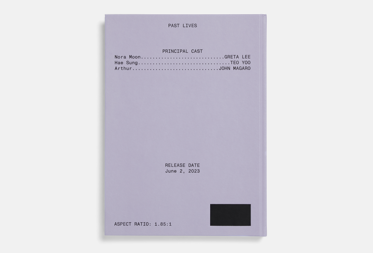 Past Lives Screenplay Book
