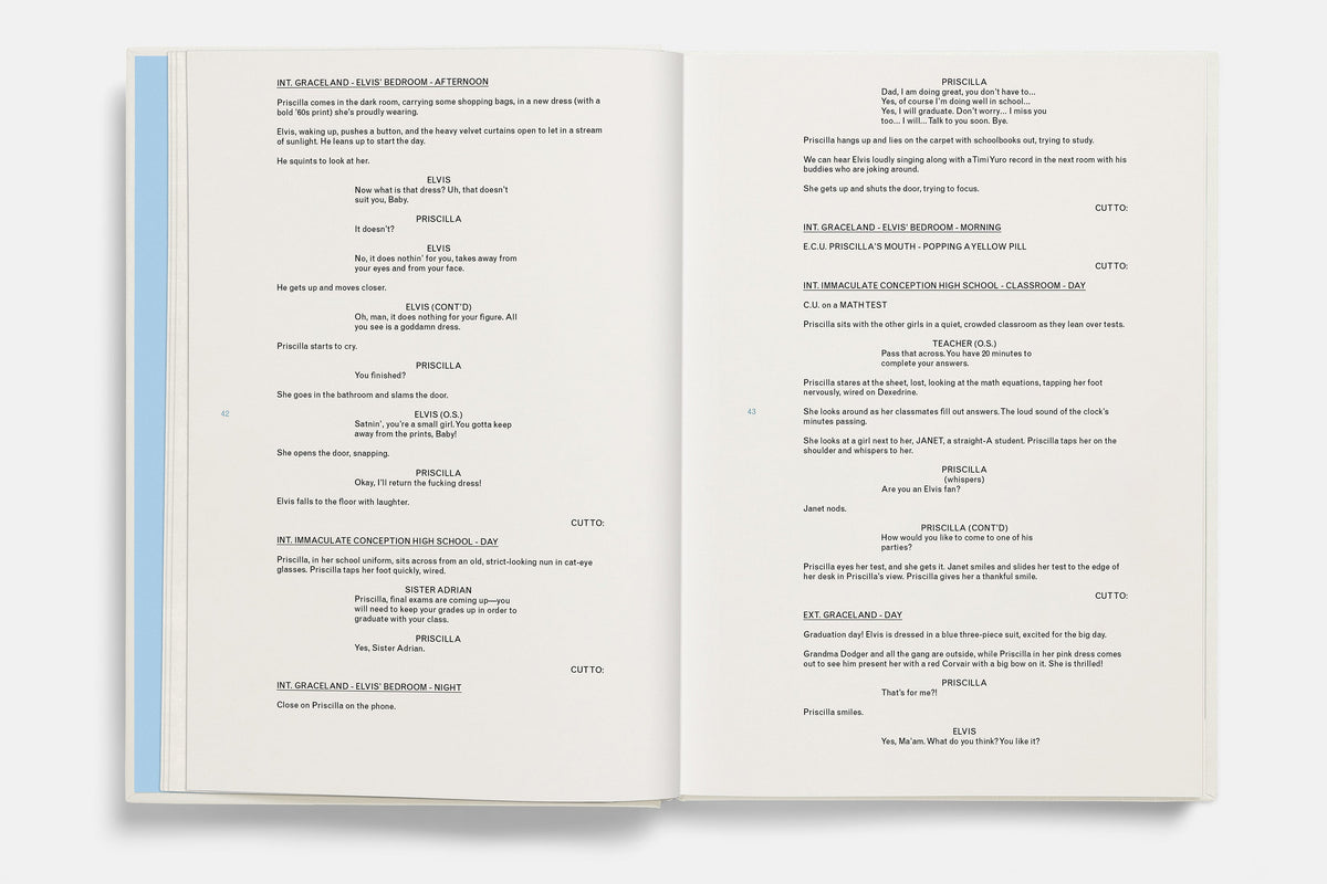 Priscilla Screenplay Book