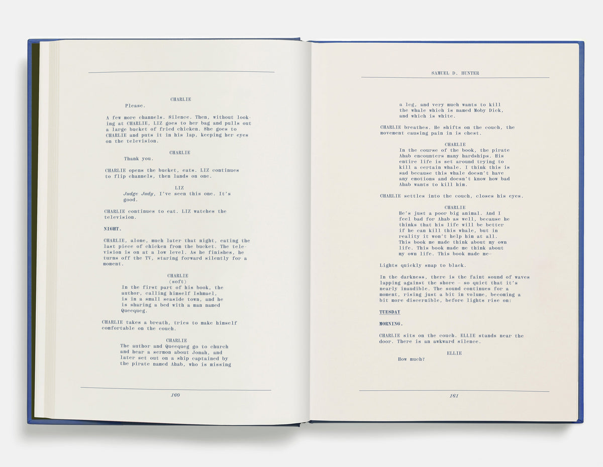 The Whale Screenplay Book