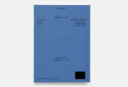 The Whale Screenplay Book