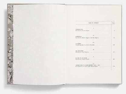 The Lighthouse Screenplay Book